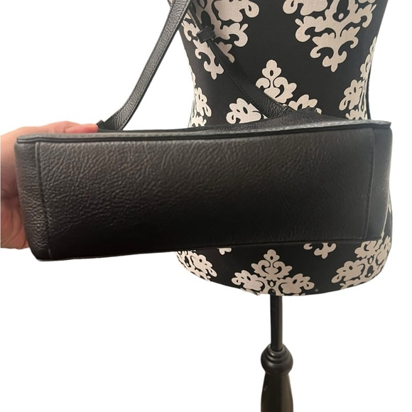 India Hicks The Lady P Bag Crossbody Purse Black Leather Bag Designer - Picture 4 of 5